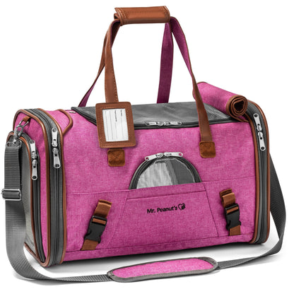 Mr. Peanut's Gold Series Standard Size Airline Compliant Pet Carrier