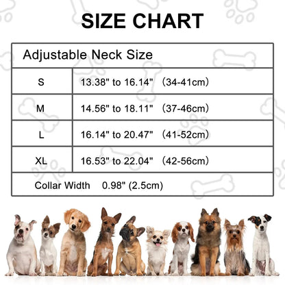 Led Lighted up Dog Collar Flashing 100% Waterproof USB Rechargeable Pet Dog Safety Collar Glow in the Dark Light-Up Neck Loop GREEN(14.56IN-18.11IN)