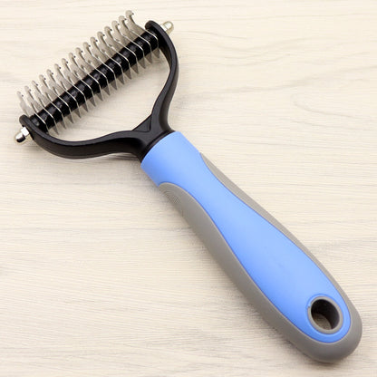 Pet Long-haired Comb Double-sided Blade