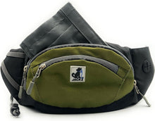 Dog Treat Pouch, Green Dog Treat Pouches with Removeable Pocket, Treat Pouches for Pet Training with Dog Poop Bag Dispenser and Used Dog Poop Bag Holder, Dog Treat Bags Training Pouch