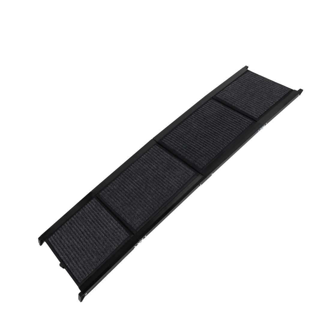 Wide Portable Dog Ramps For Large Dogs With Non-Slip Rug Surface Dog Car Ramp For SUV Car  Truck, Folding Dog Ramp Up To 250LBS