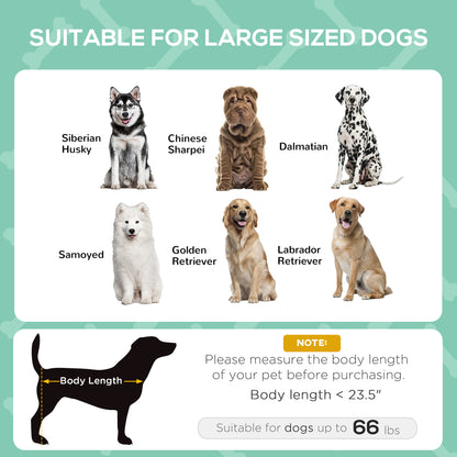 Elevated Dog Bed with Removable Canopy, Outdoor UV Protection Canopy Shade for Camping, 36 inch Large