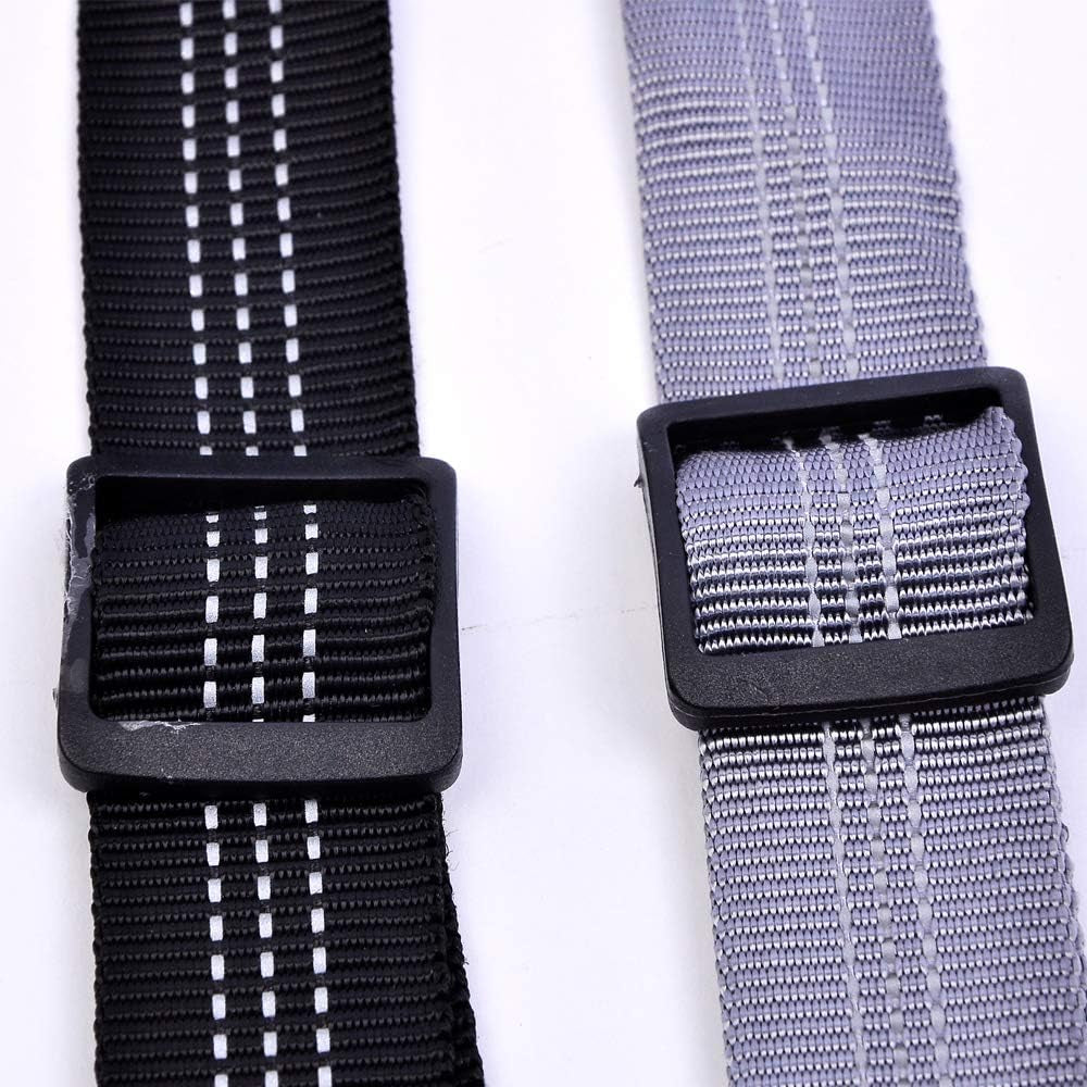 3 Colors Dog Safety Seat Belt,Quality Polyester Fabric,Adjustable,360° Zinc Alloy Buckle,With Elastic,High Strength,Wear-Resistant and Durable,Easy to Install,Easy to Wash(Blue)