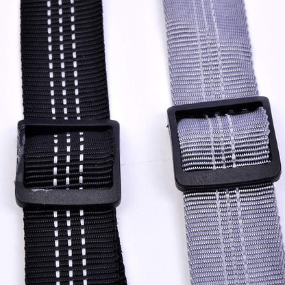 3 Colors Dog Safety Seat Belt,Quality Polyester Fabric,Adjustable,360° Zinc Alloy Buckle,With Elastic,High Strength,Wear-Resistant and Durable,Easy to Install,Easy to Wash(Blue)
