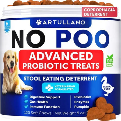 No Poo Chews For Dogs Coprophagia Stool Eating Deterrent