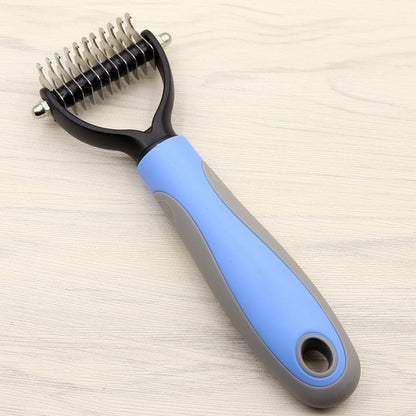 Pet Long-haired Comb Double-sided Blade