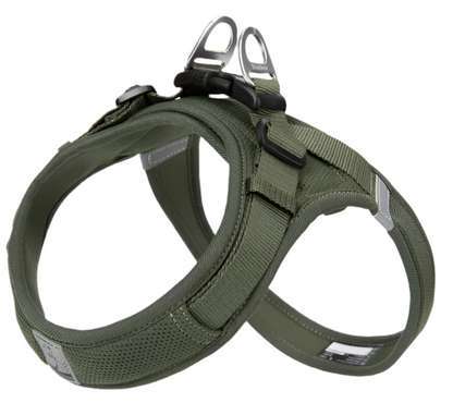 TrueLove TLH3013 Mesh Dog Harness- Moss Green
