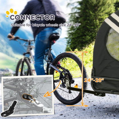 2-in-1 Pet Bike Trailer for Small Dogs