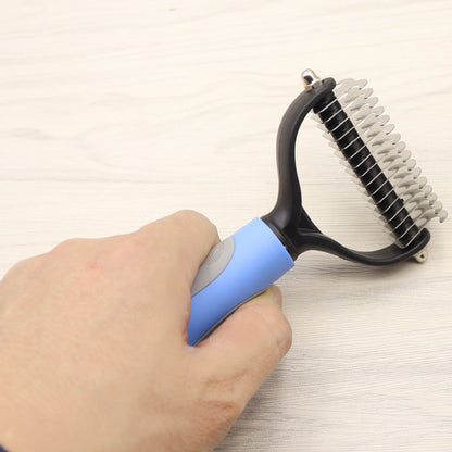 Pet Long-haired Comb Double-sided Blade