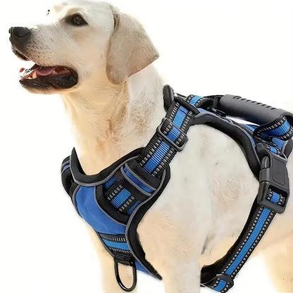 Dog Harness Strap Set, Car Seat Belt, Collapsible Bowl, Biodegradable Trash Bag Set For Dogs