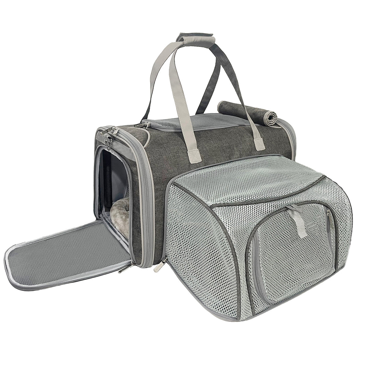 Mr. Peanut's Gold Series Big Apple XL Expandable Pet Carrier V3.0