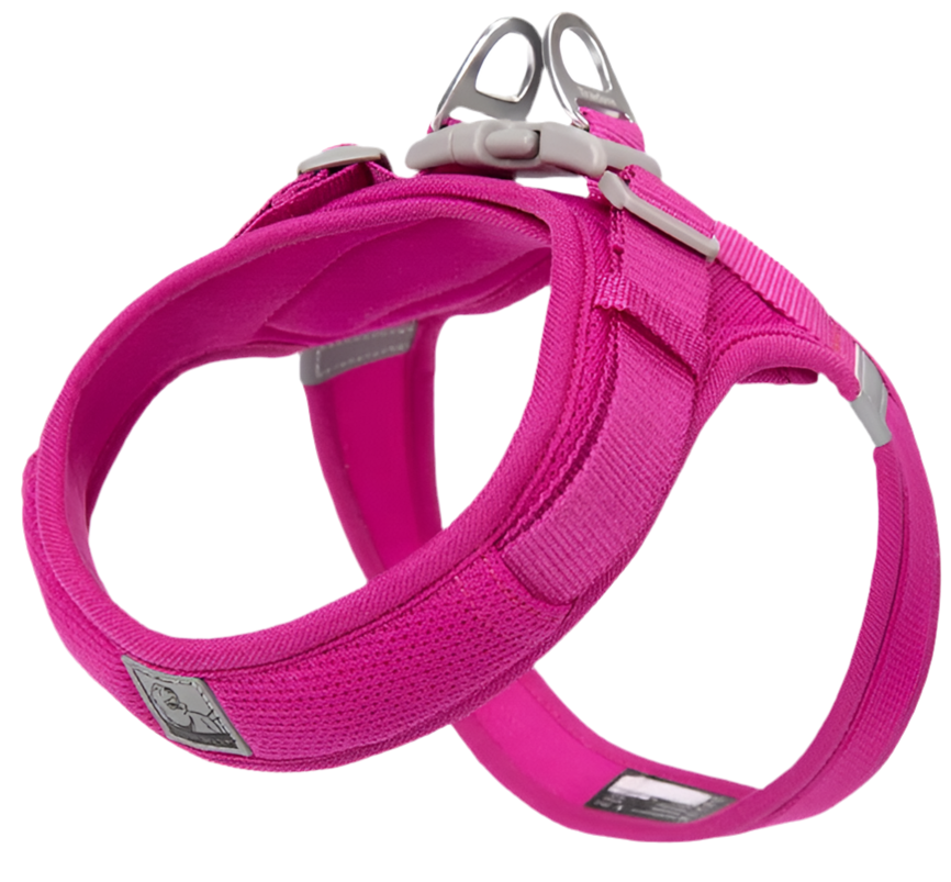 TrueLove TLH3013 Mesh Dog Harness - Fuschia (Hot Pink)