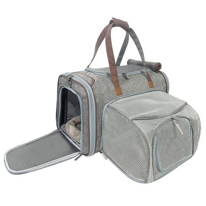 Mr. Peanut's Gold Series Big Apple XL Expandable Pet Carrier V3.0