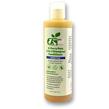 4-FURRY PETS 2-IN-1 *SENSITIVE SHAMPOO + CONDITIONER