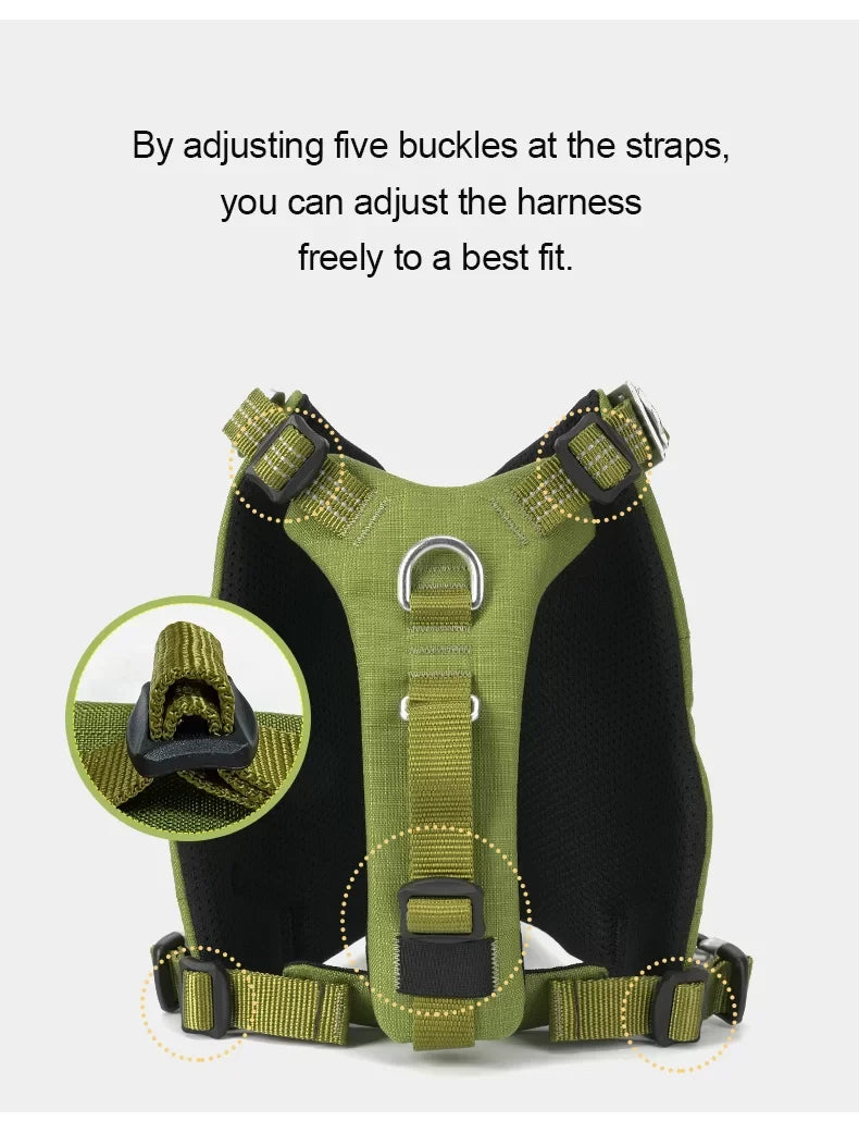 TrueLove Tactic Comfortable Cordura Adjust Dog Harness  Model Number:TLB2251