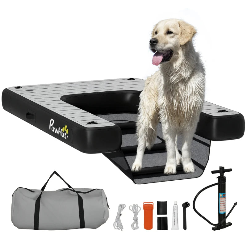 Inflatable Dog Boat Ramp Up To 286 Lbs