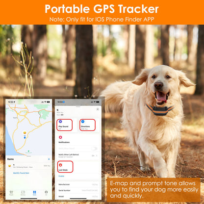 2 In 1 Dog GPS Fence Tracker Wireless GPS Dog Fence
