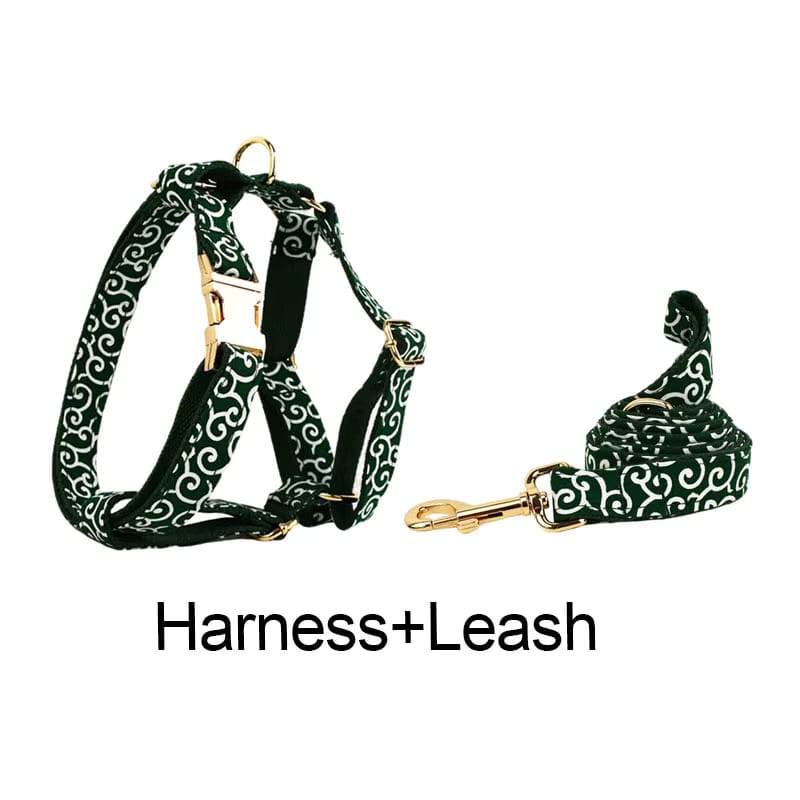 Emerald Swirl Print Set