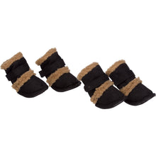 Pet Life ® 'Duggz' 3M Insulated Winter Fashion Dog Shoes Booties - Set of 4