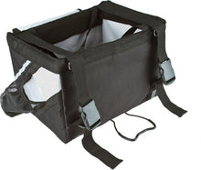 Pet Life ® 'Fur-Cycle' 2-in-1 Bicycle Bike Attachment Soft Folding Fashion Travel Pet Dog Carrier Crate
